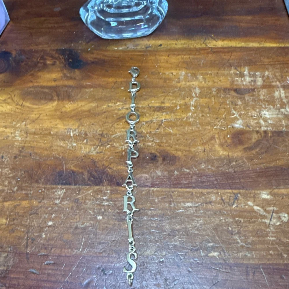 Dior Gold Tone Bracelet 7.5”